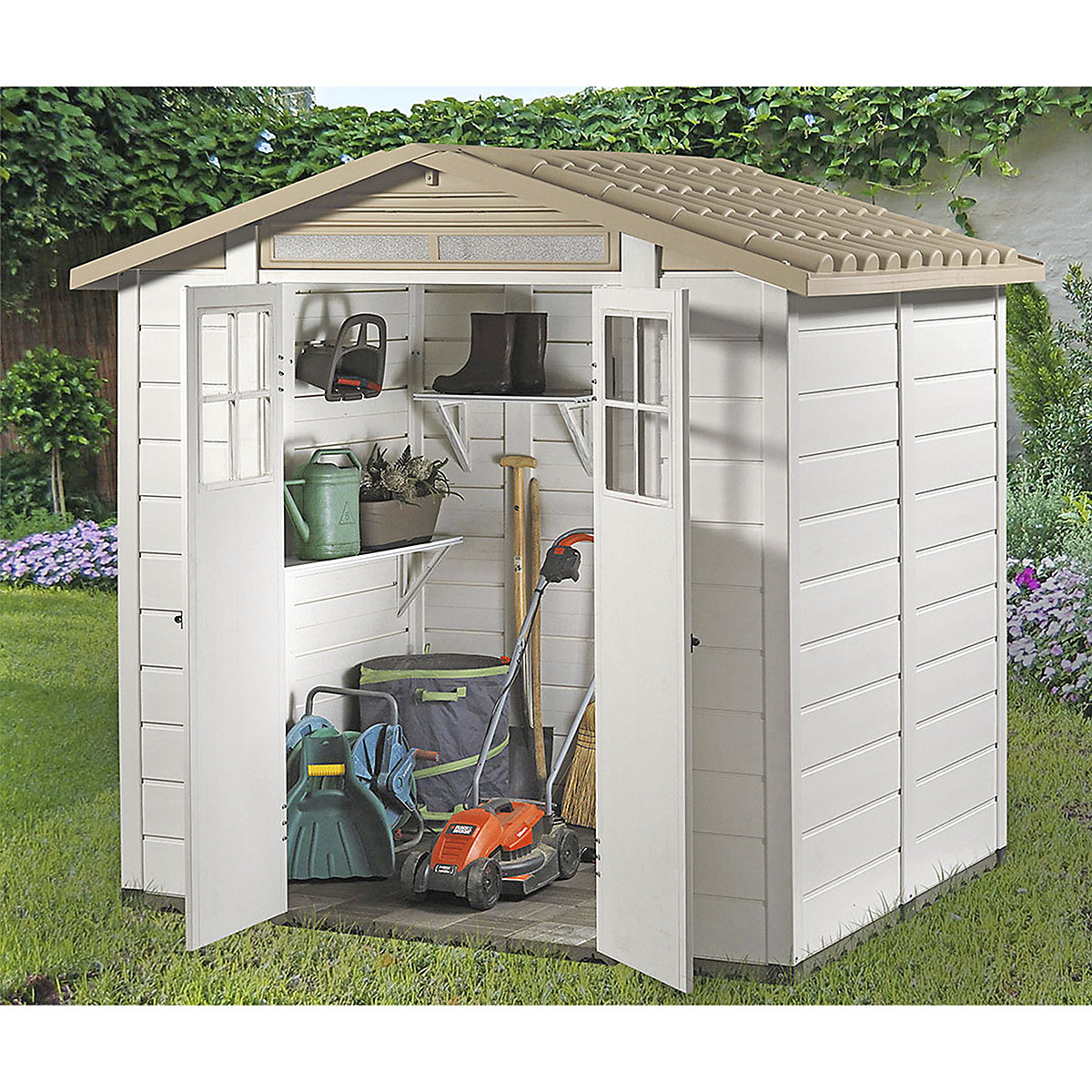 Shire Plastic Tuscany Storage Sheds (Product illustration 4)-3