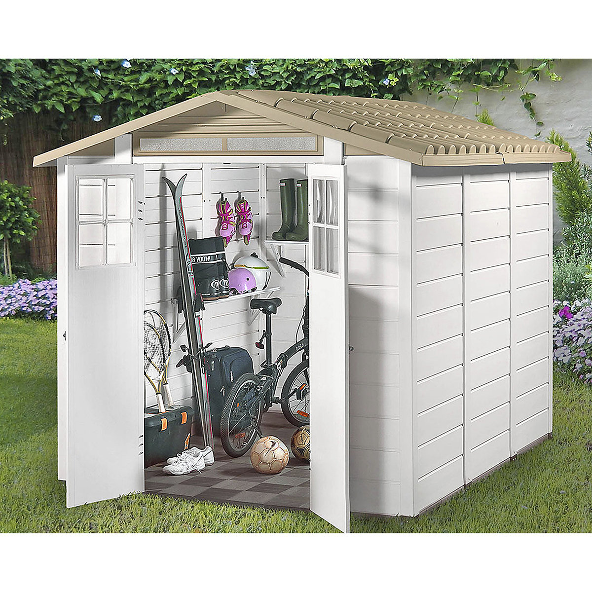 Shire Plastic Tuscany Storage Sheds