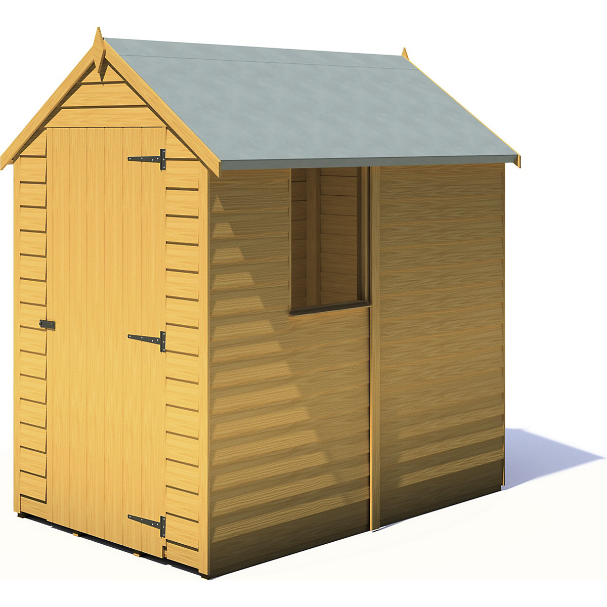 Value Overlap Apex Sheds | Optional Windows