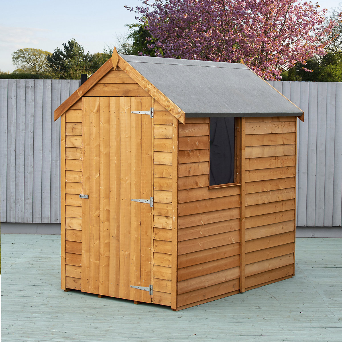 Value Overlap Apex Sheds | Optional Windows (Product illustration 3)-2