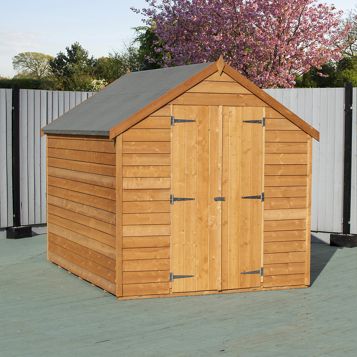 Value Overlap Apex Sheds | Optional Windows