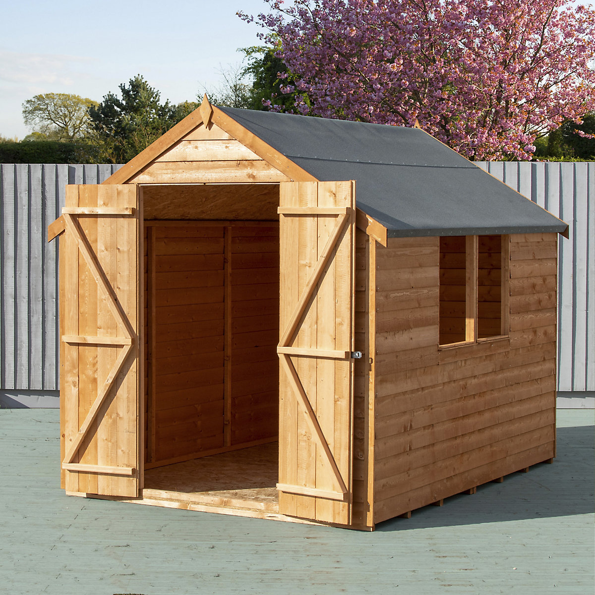 Value Overlap Apex Sheds | Optional Windows (Product illustration 7)-6