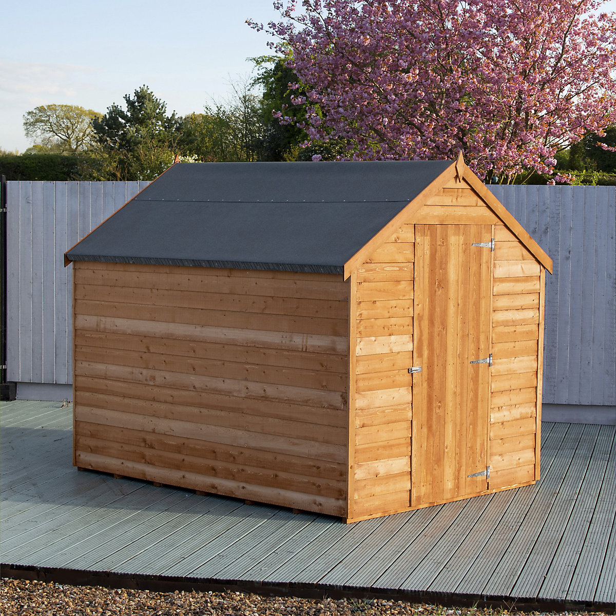 Value Overlap Apex Sheds | Optional Windows
