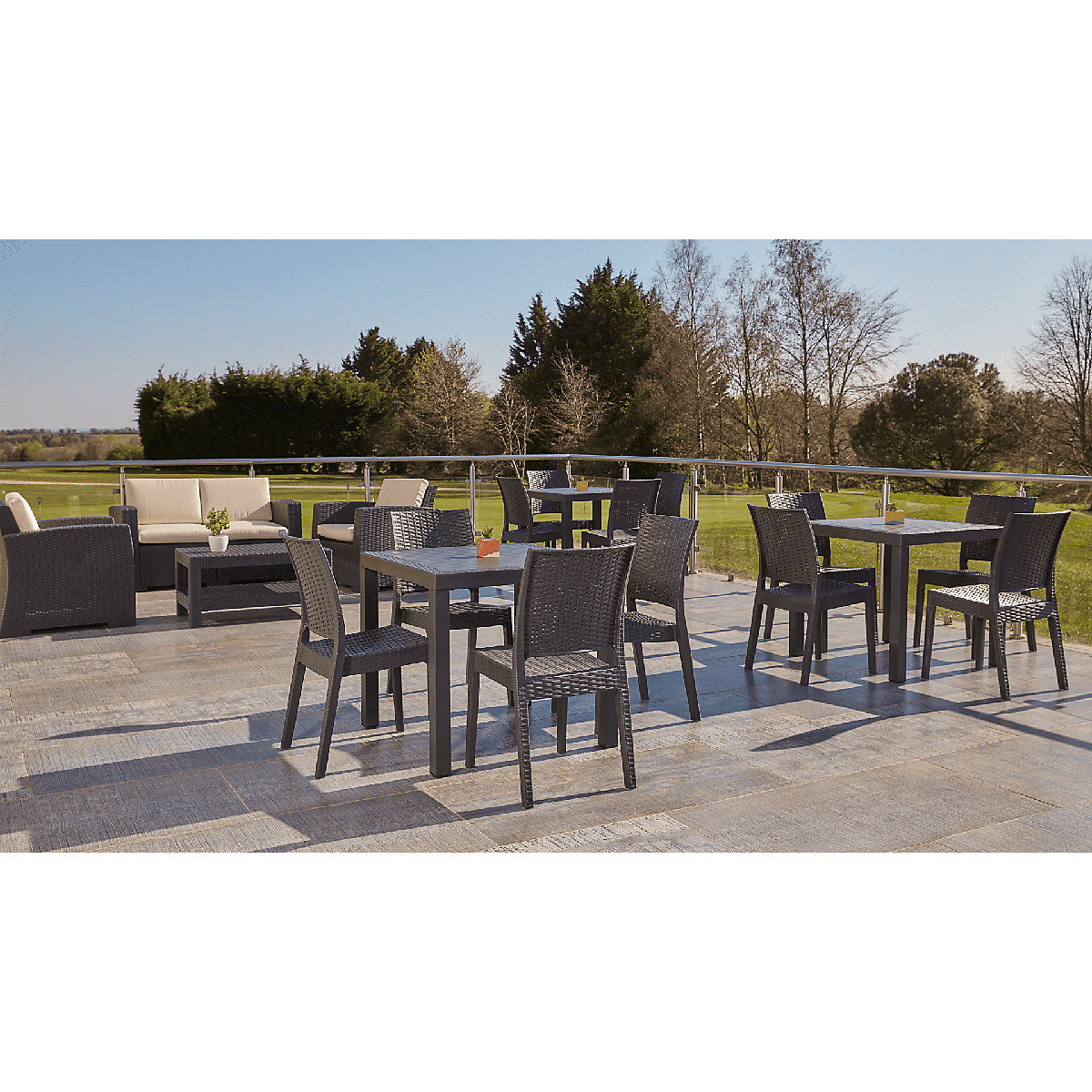 Florida Dining Set | Table with 4 Chairs
