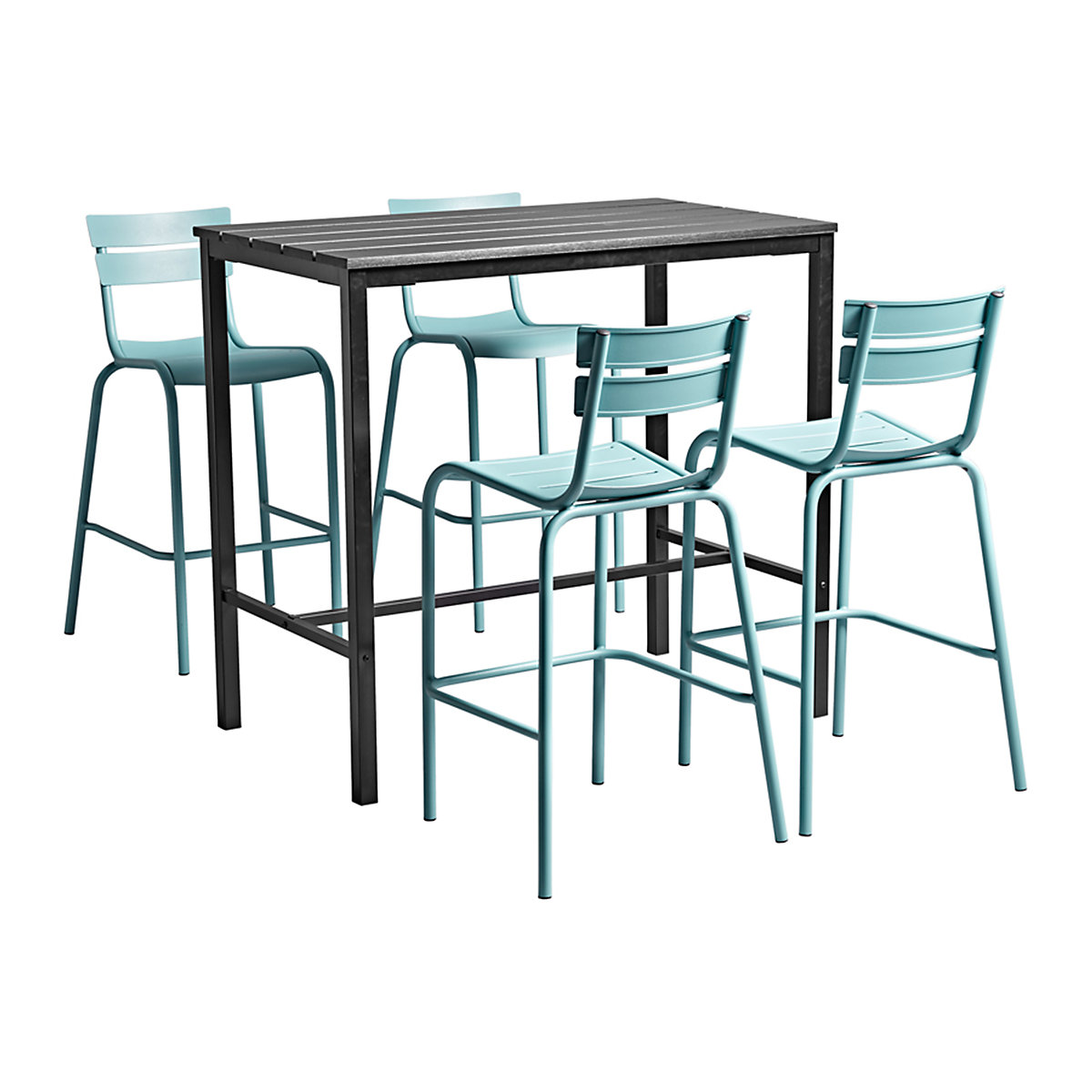 Gothenburg Bar Height Dining Set | Table with 4 Bar Stools