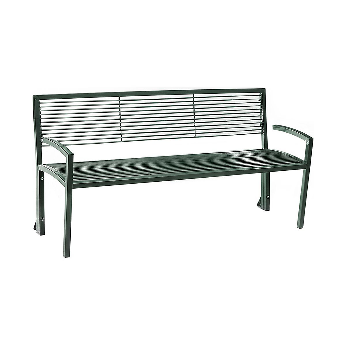 Metal Park Bench