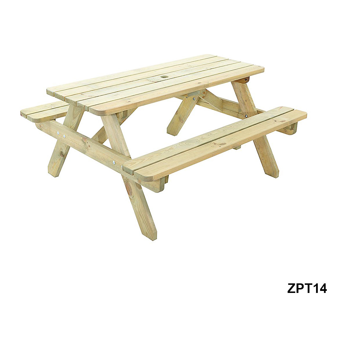 Solid Wood Picnic Tables (Product illustration 3)-2