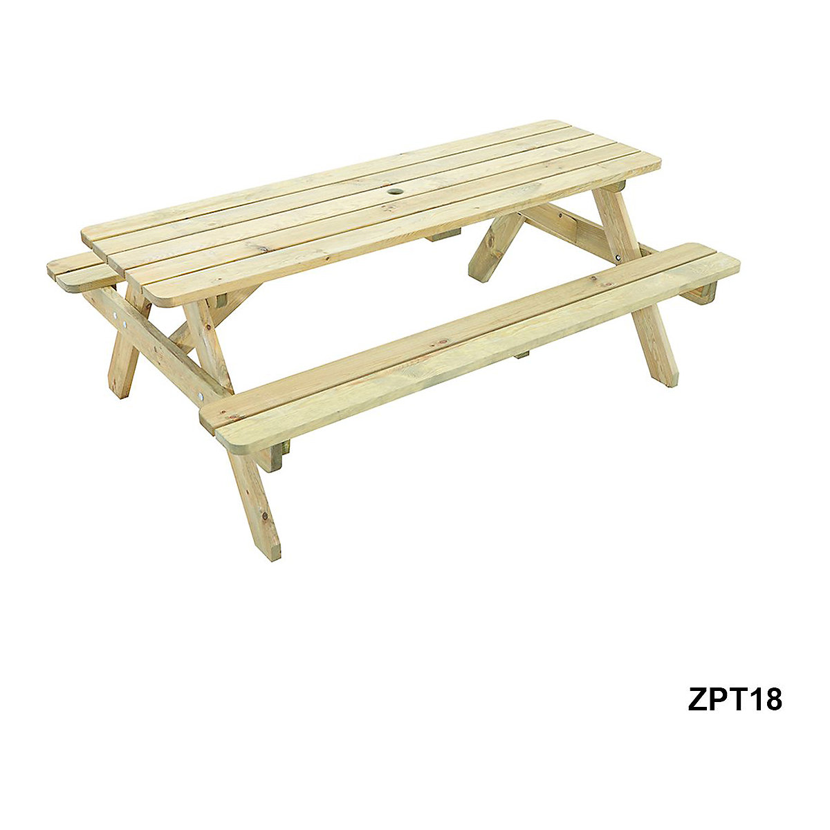 Solid Wood Picnic Tables (Product illustration 4)-3