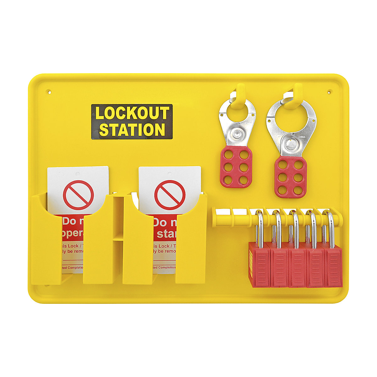 7 Station Lockout Board