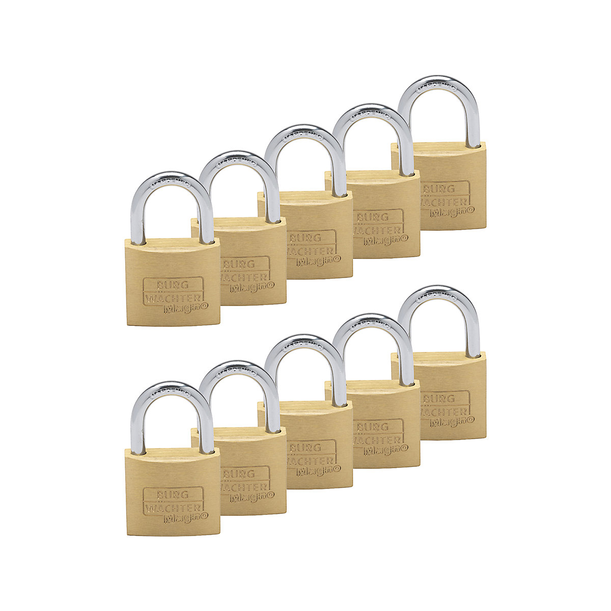 BURG-WACHTER Solid Brass Padlocks