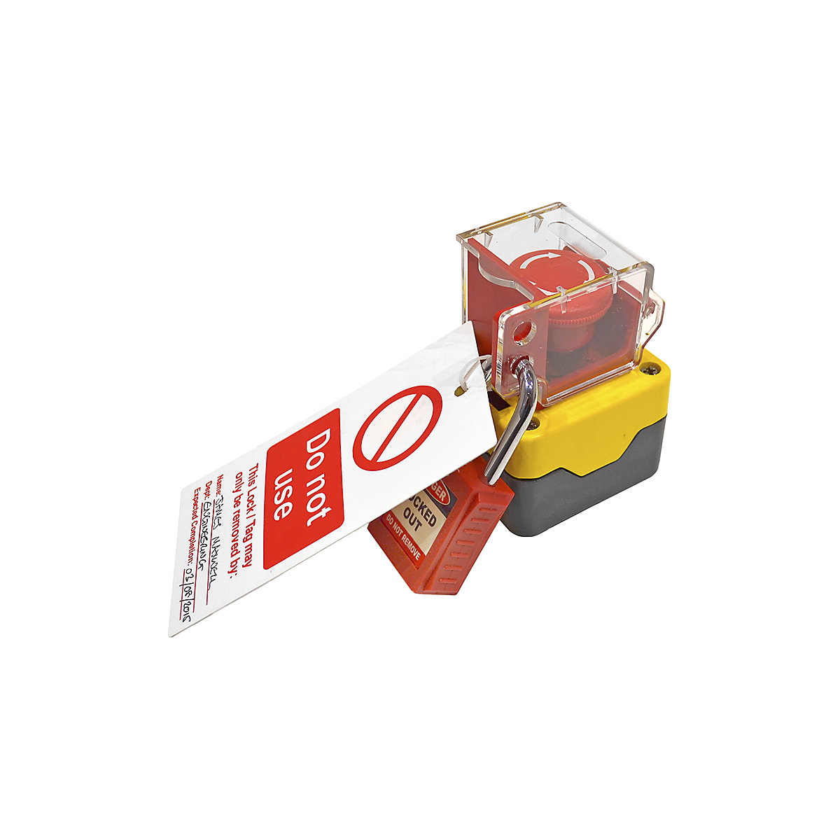 Button Lockout | Red