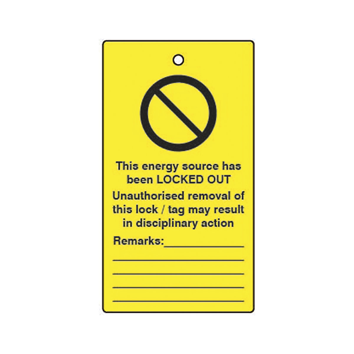 Double Sided Lockout Tags (Product illustration 6)-5