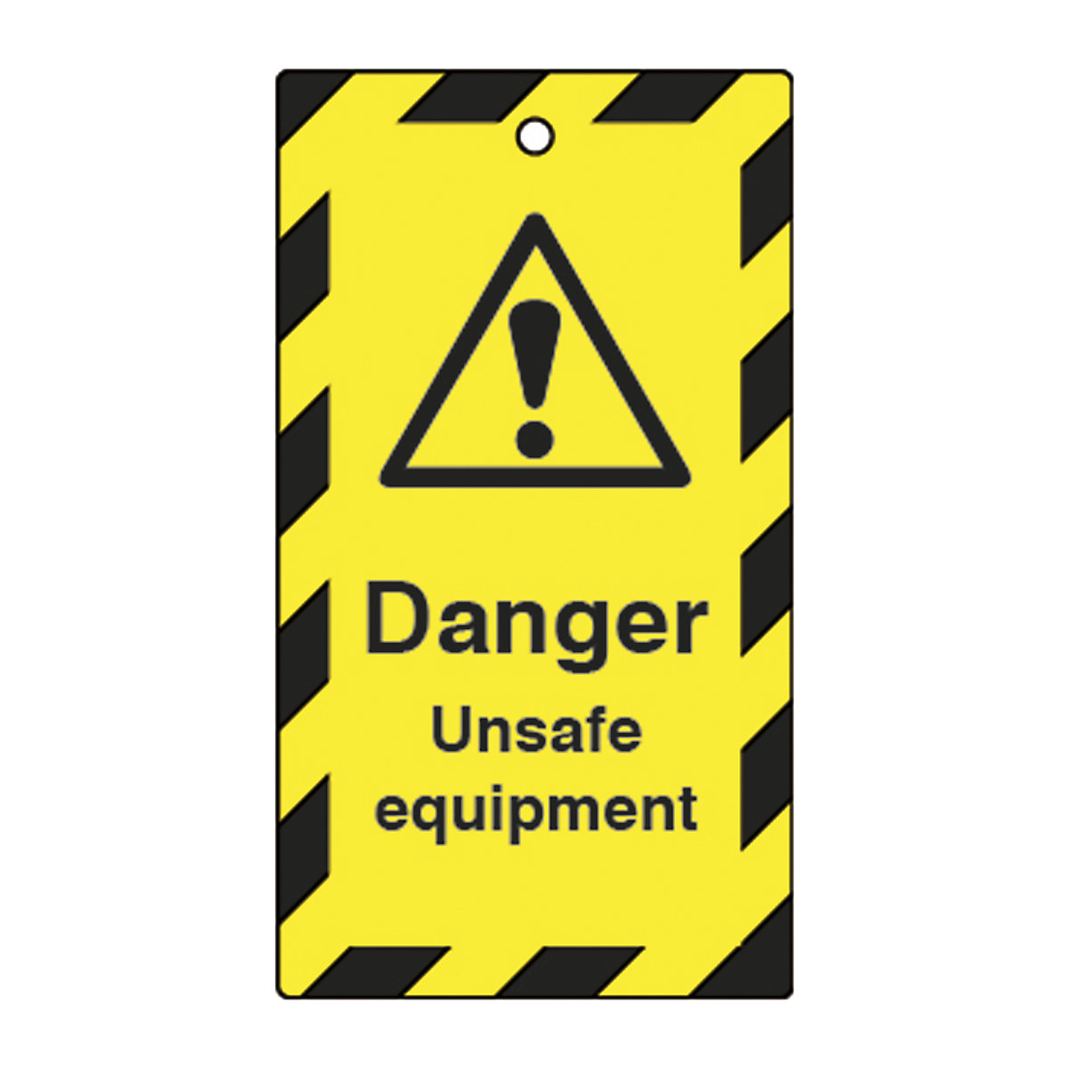 Double Sided Lockout Tags
