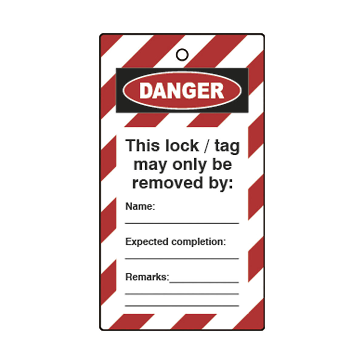 Double Sided Lockout Tags (Product illustration 4)-3