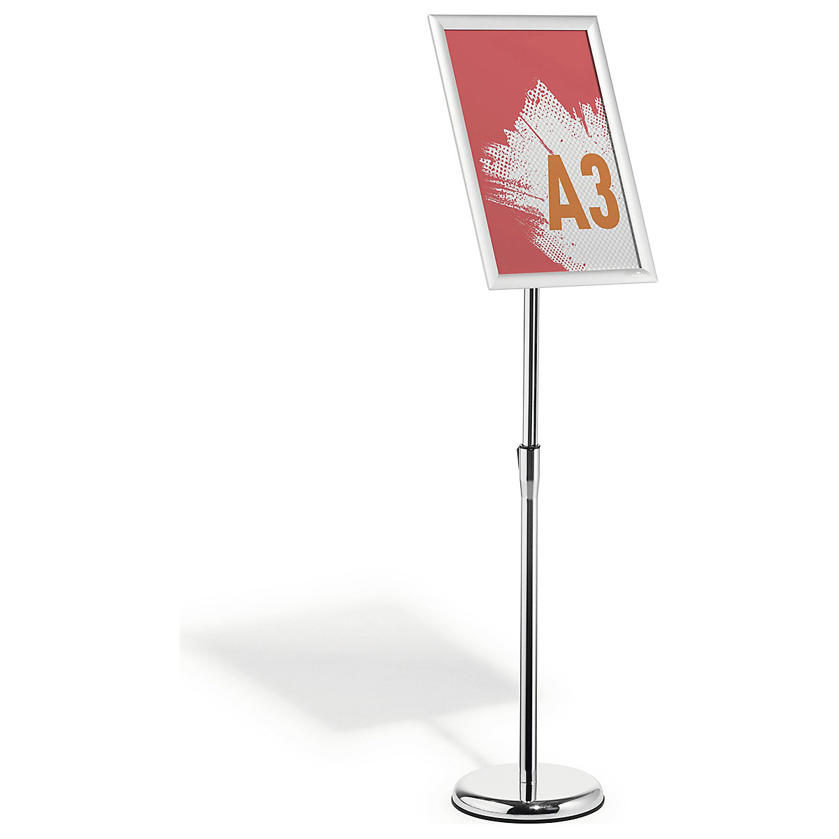 Durable Floor Infostands with Snapframes