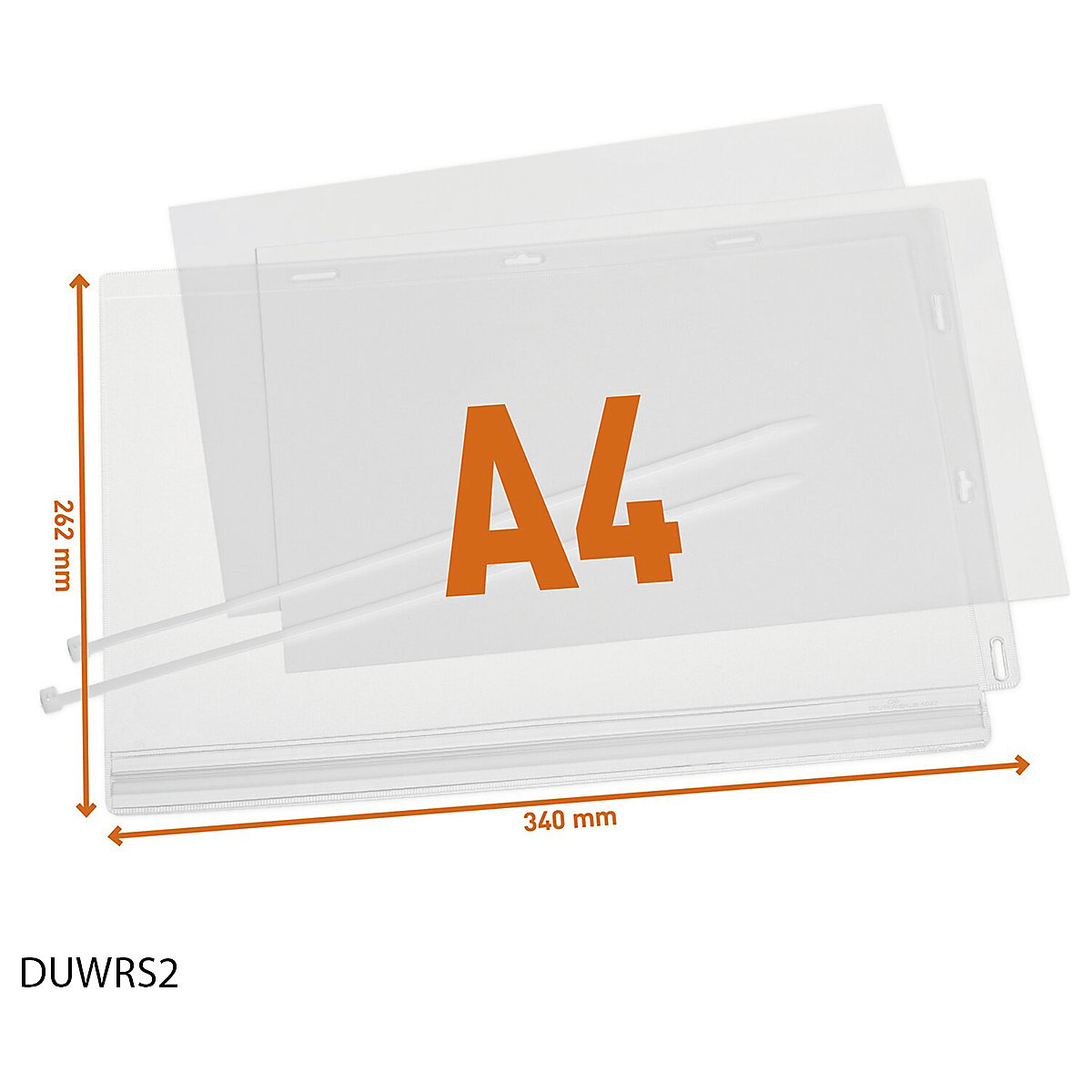 Durable Water Resistant Signage Pockets (Product illustration 4)-3