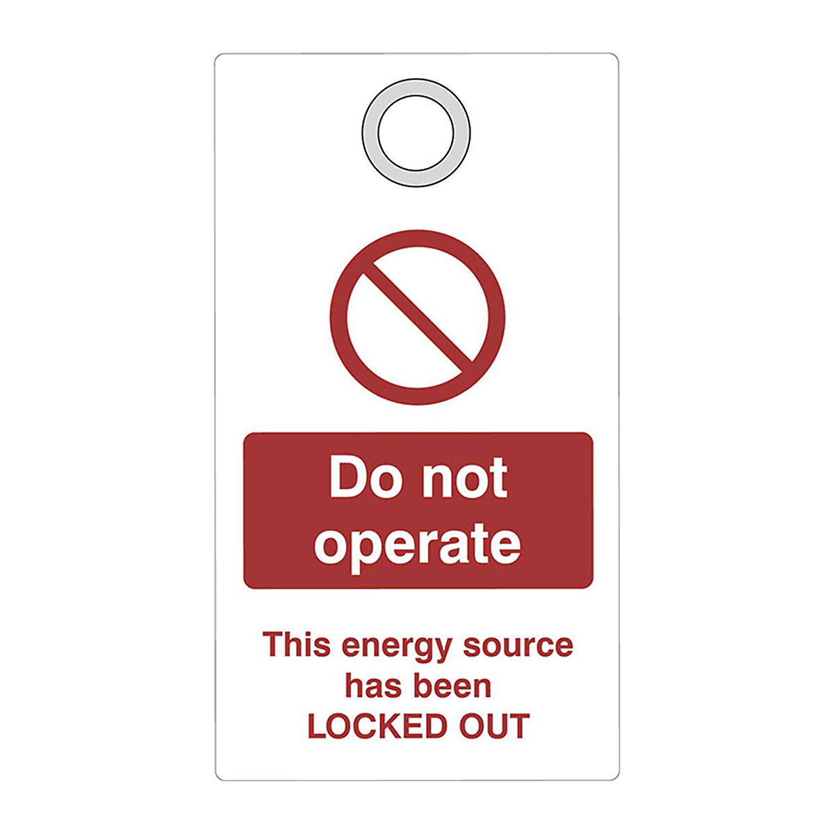 Lockout Tags With Eyelets (Product illustration 5)-4