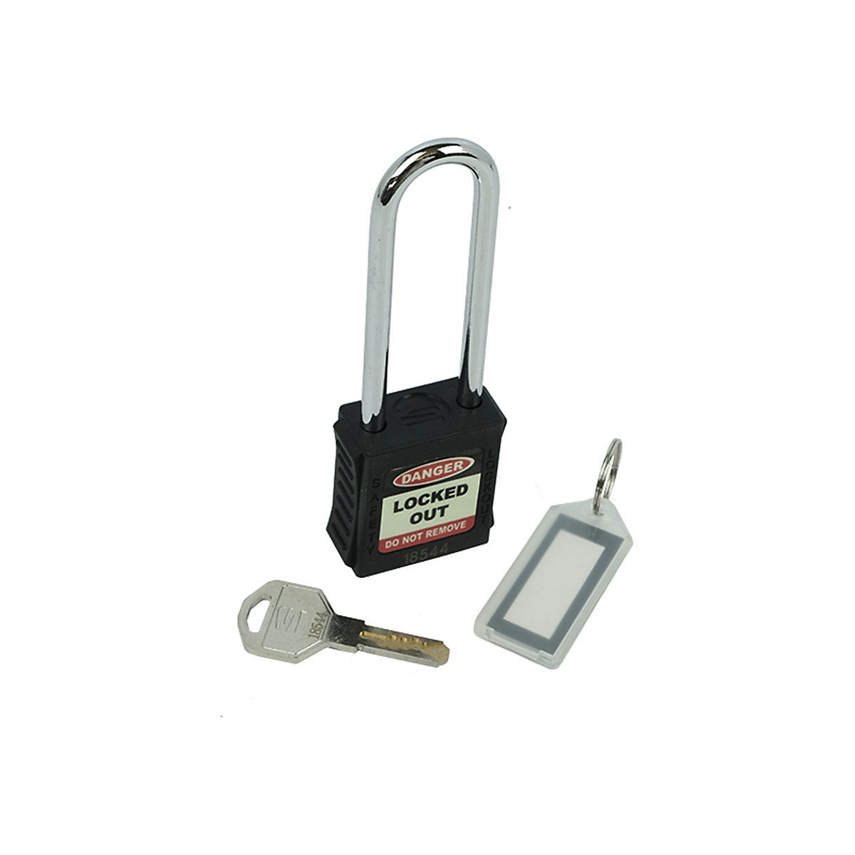 Long Shackle Padlocks, Long Shackle Padlocks, Safety Lockout Padlocks Long Shackle | Black-2