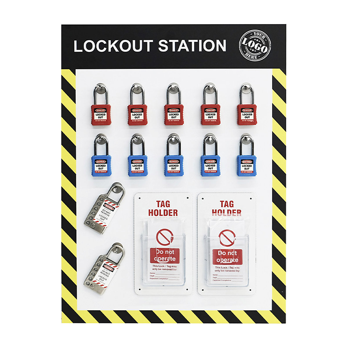 PVC Lockout Station Kits | Various Configurations