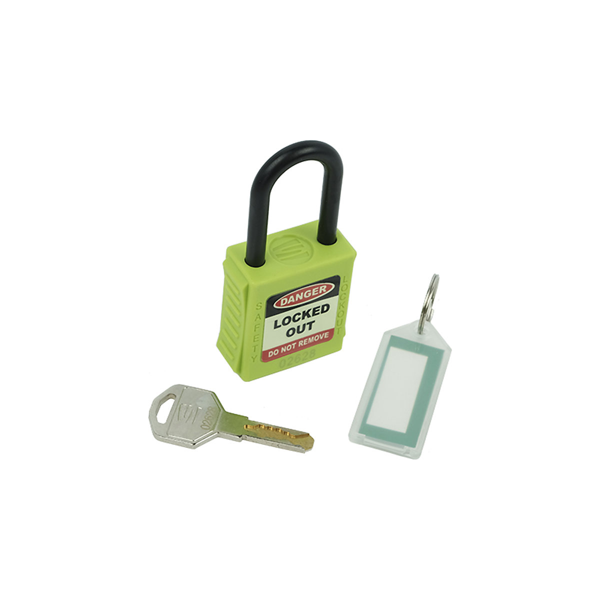 Safety Lockout Padlocks Nylon Shackle
