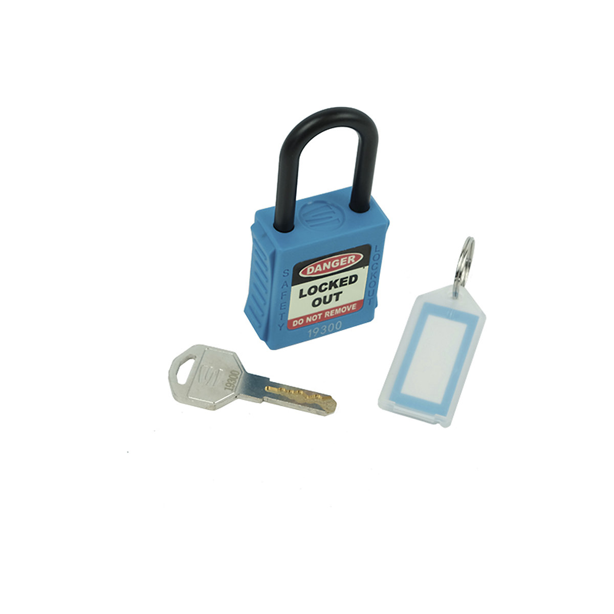 Safety Lockout Padlocks Nylon Shackle