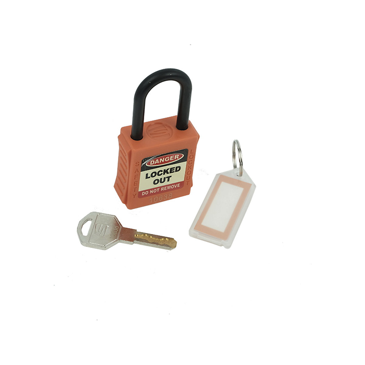 Safety Lockout Padlocks Nylon Shackle