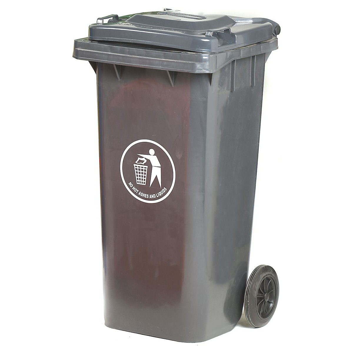 120 Litre Wheelie Bins, 120 Litre Wheelie Bins, Wheelie Bin | 940h x 460w x 550d mm | 120L | Dark Grey-4