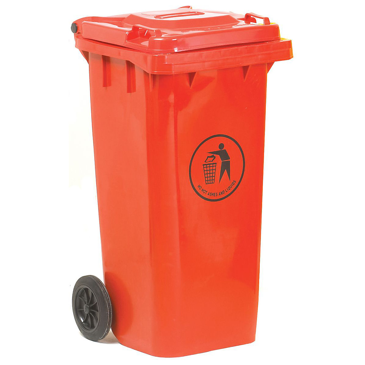 120 Litre Wheelie Bins, 120 Litre Wheelie Bins, Wheelie Bin | 940h x 460w x 550d mm | 120L | Red-5