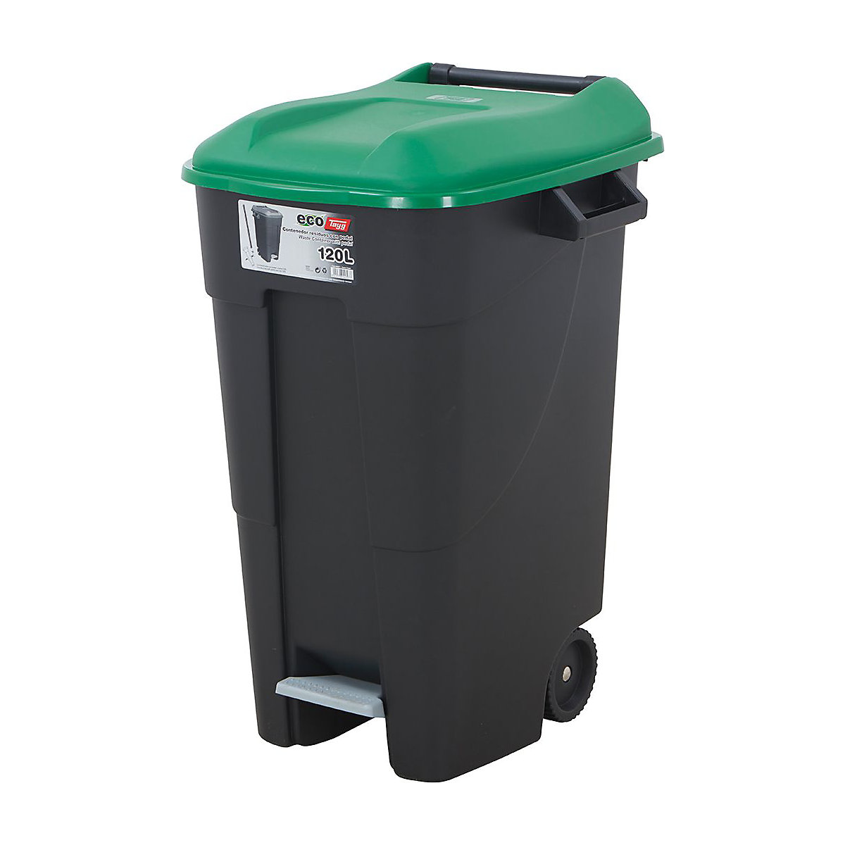 BiGDUG Essentials 4x 120 Litre Wheelie Bin Mega Deal (Product illustration 8)-7