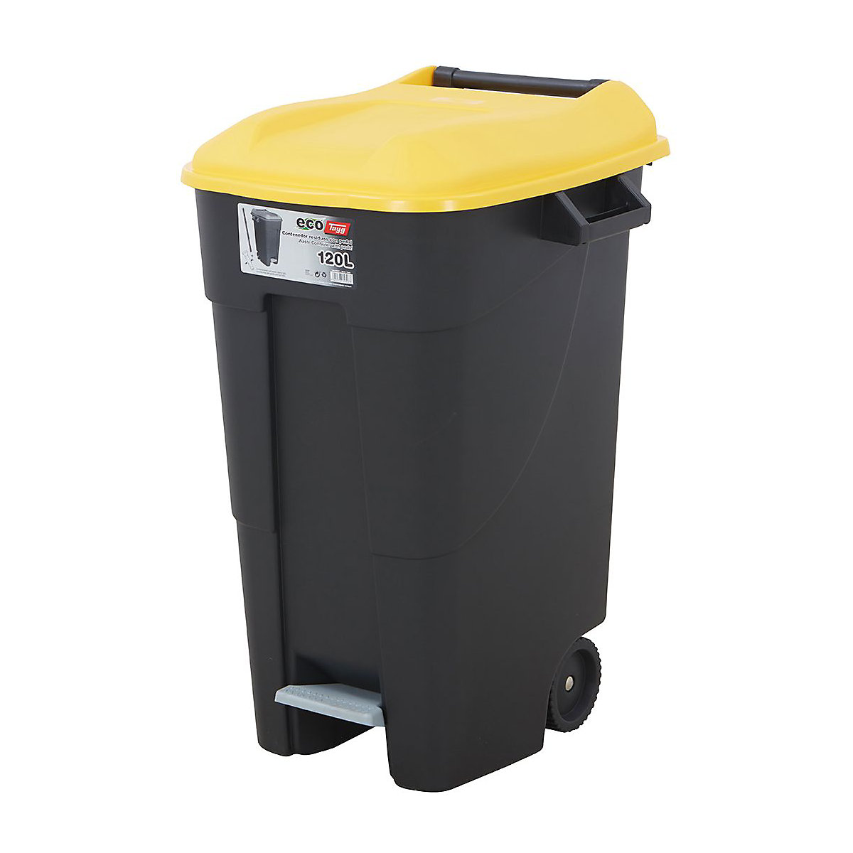 BiGDUG Essentials 4x 120 Litre Wheelie Bin Mega Deal (Product illustration 10)-9