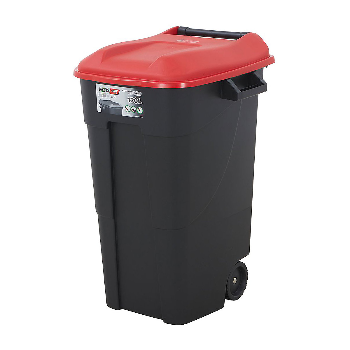 BiGDUG Essentials 4x 120 Litre Wheelie Bin Mega Deal (Product illustration 9)-8