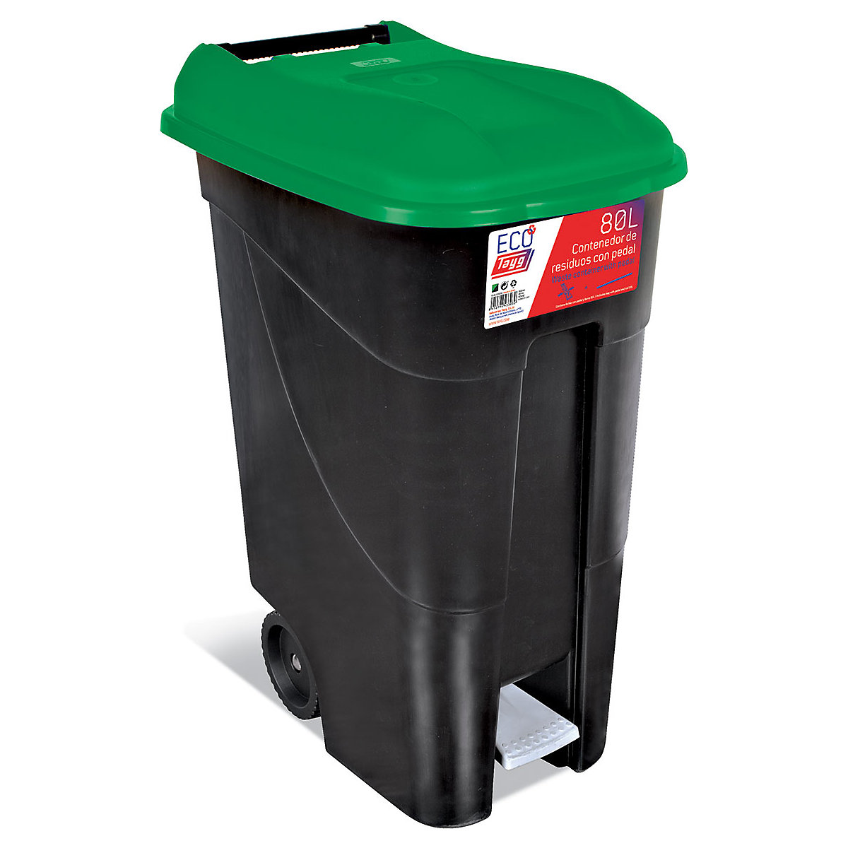 BiGDUG Essentials 80 & 120 Litre Wheelie Bins
