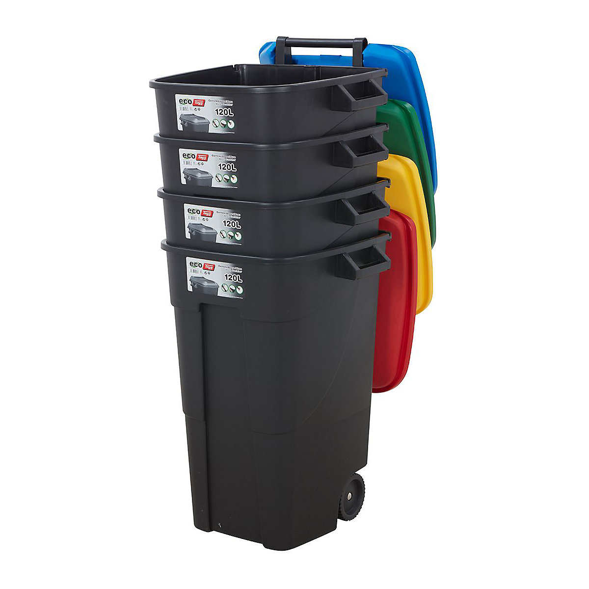 BiGDUG Essentials 80 & 120 Litre Wheelie Bins (Product illustration 17)-16