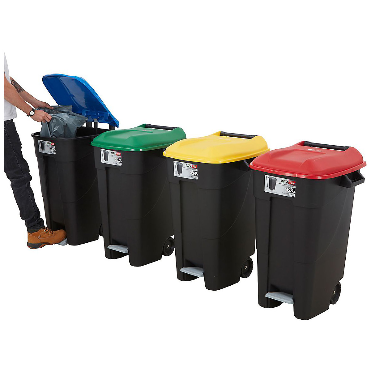 BiGDUG Essentials 80 & 120 Litre Wheelie Bins (Product illustration 18)-17