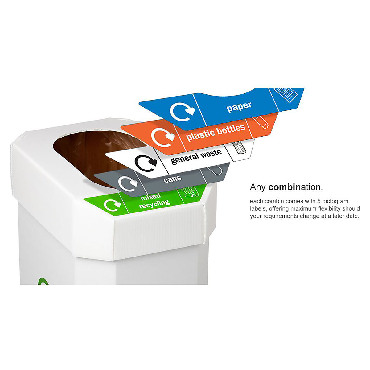 Cardboard Recycling Bins (Product illustration 3)-2