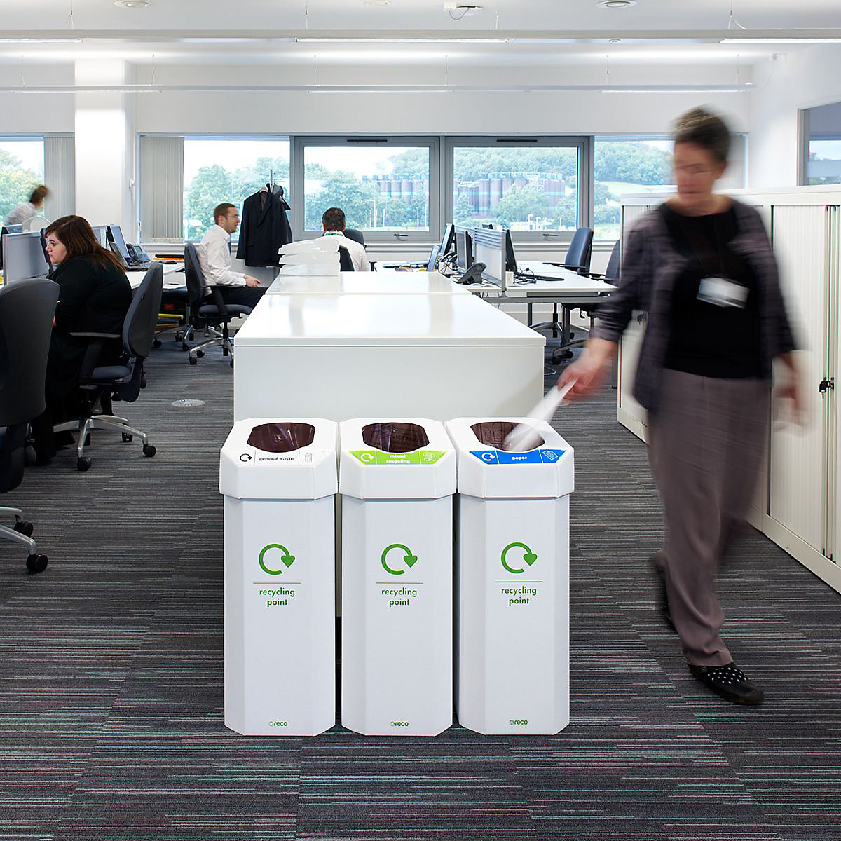 Cardboard Recycling Bins (Product illustration 6)-5
