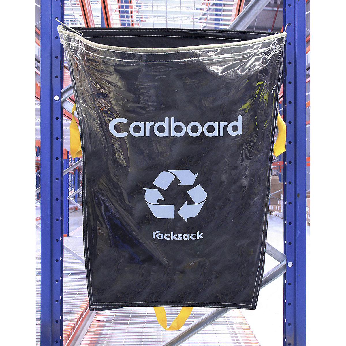 Clear Racksack Waste & Recycling Sacks, Clear Racksack Waste & Recycling Sacks, Clear Racksack | Cardboard | 1000h x 920w mm | 160 Litre Capacity | Pack of 5-3