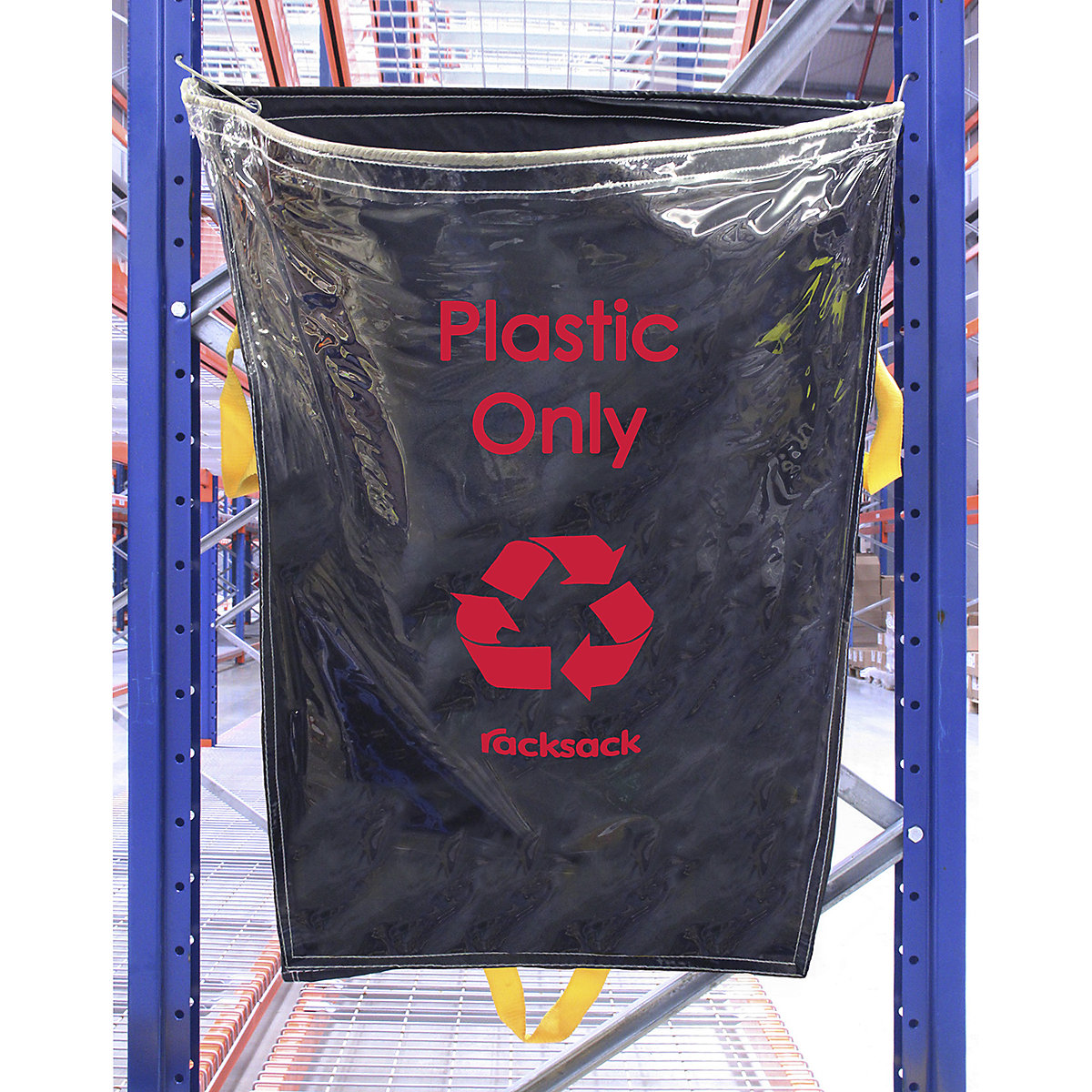 Clear Racksack Waste & Recycling Sacks, Clear Racksack Waste & Recycling Sacks, Clear Racksack | Plastic Only | 1000h x 920w mm | 160 Litre Capacity | Pack of 5-4