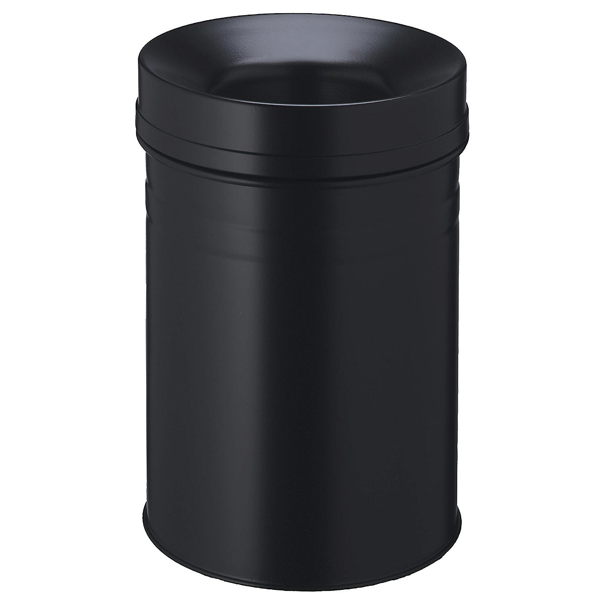 Durable Fire Extinguishing Metal Waste Bins, Durable Fire Extinguishing Metal Waste Bins, Durable SAFE+ Fire Extinguishing Metal Waste Bin | TUV Certified | 15L | Black-4