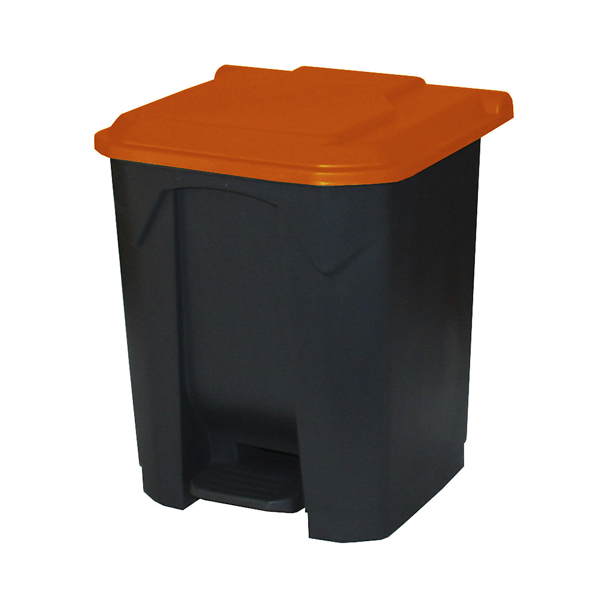 Grey Pedal Bins with Colour Lid Options