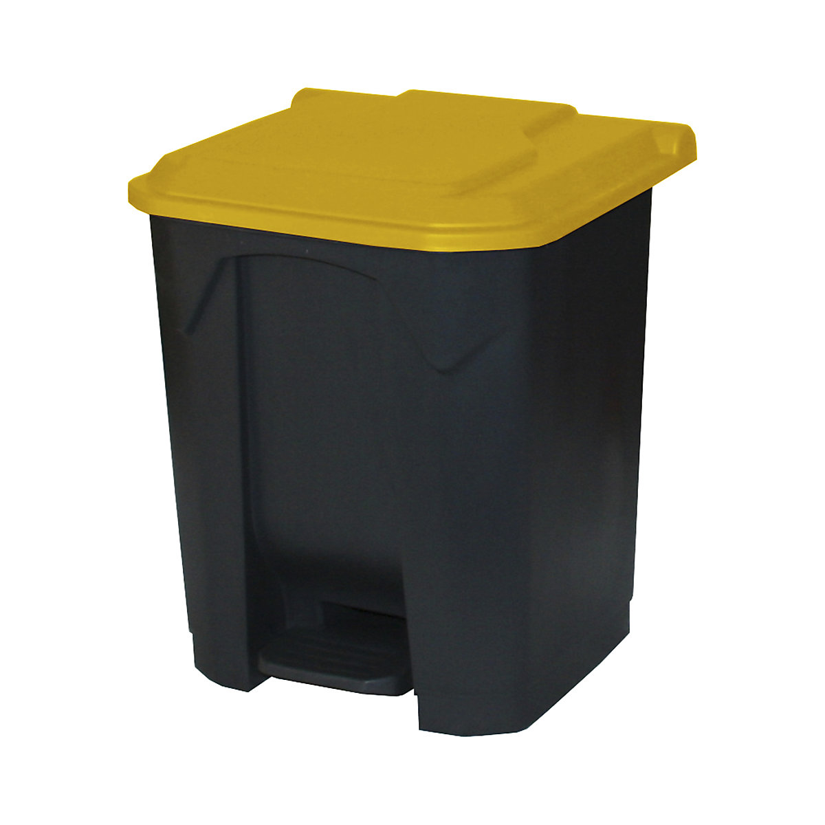Grey Pedal Bins with Colour Lid Options