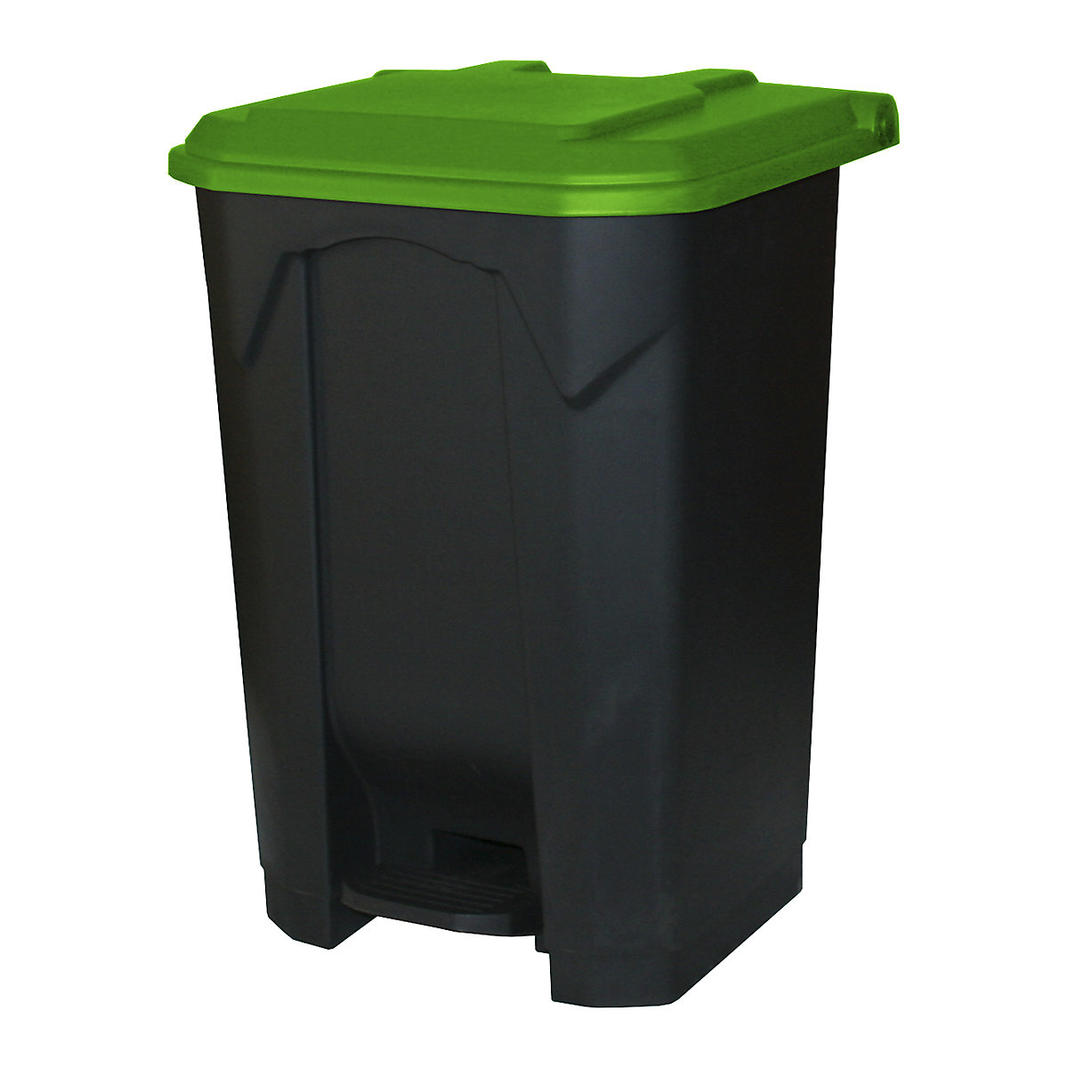 Grey Pedal Bins with Colour Lid Options