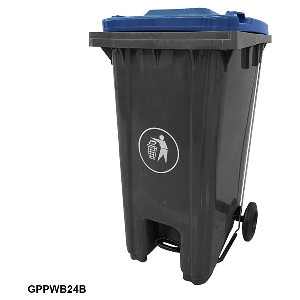 Pedal Wheelie Bins (Product illustration 3)-2