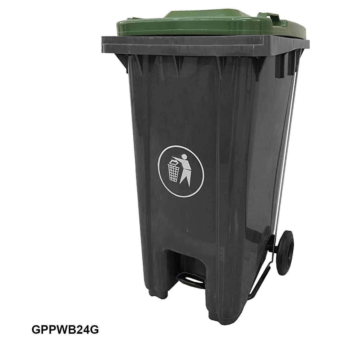 Pedal Wheelie Bins (Product illustration 4)-3