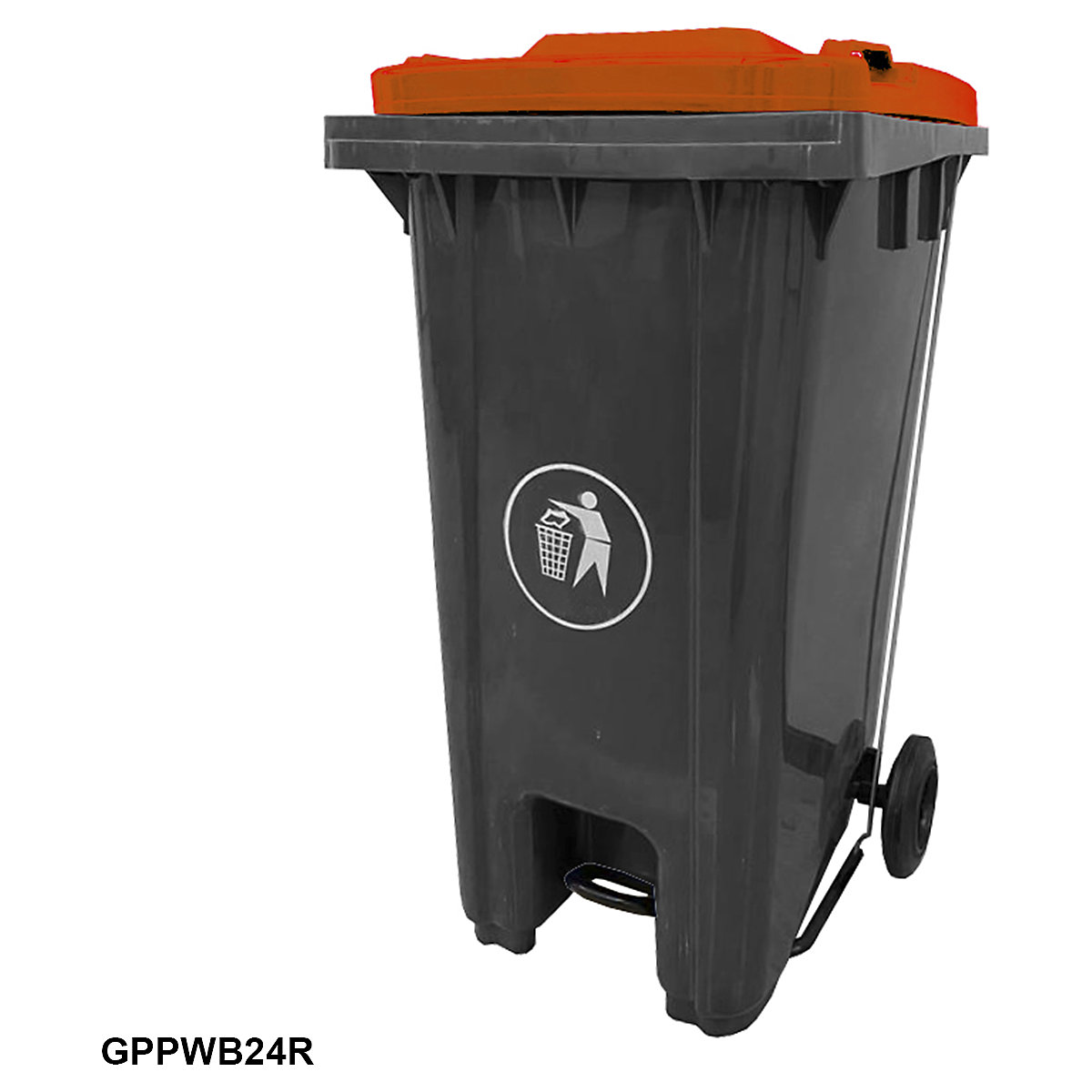Pedal Wheelie Bins (Product illustration 5)-4
