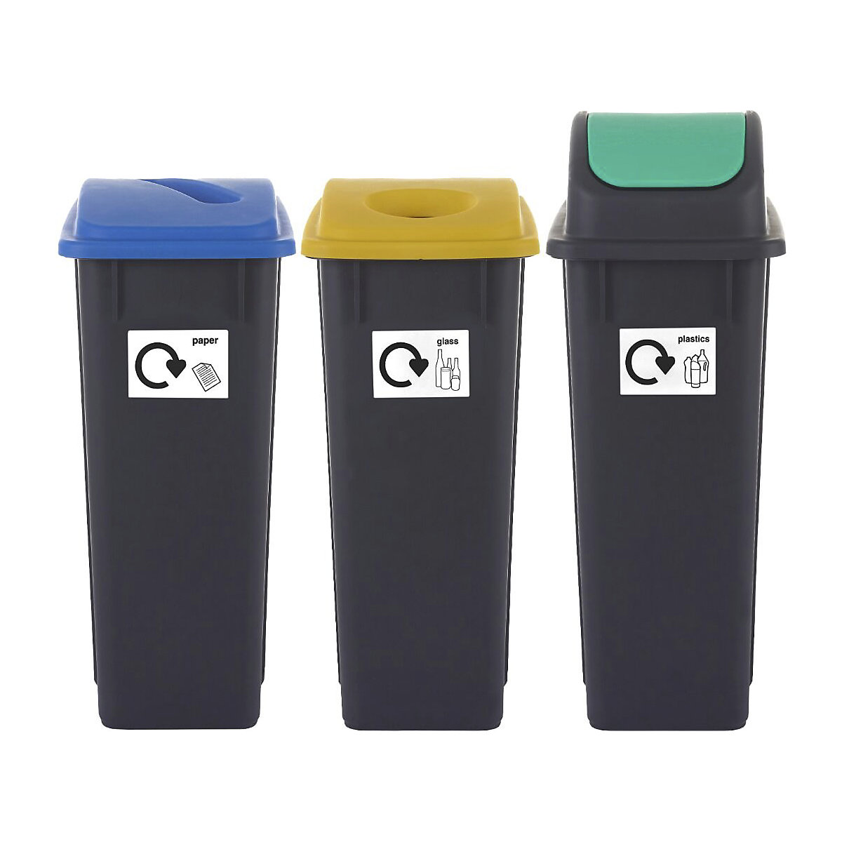 Plastic Bins | Set of 3 (Product illustration 2)-1