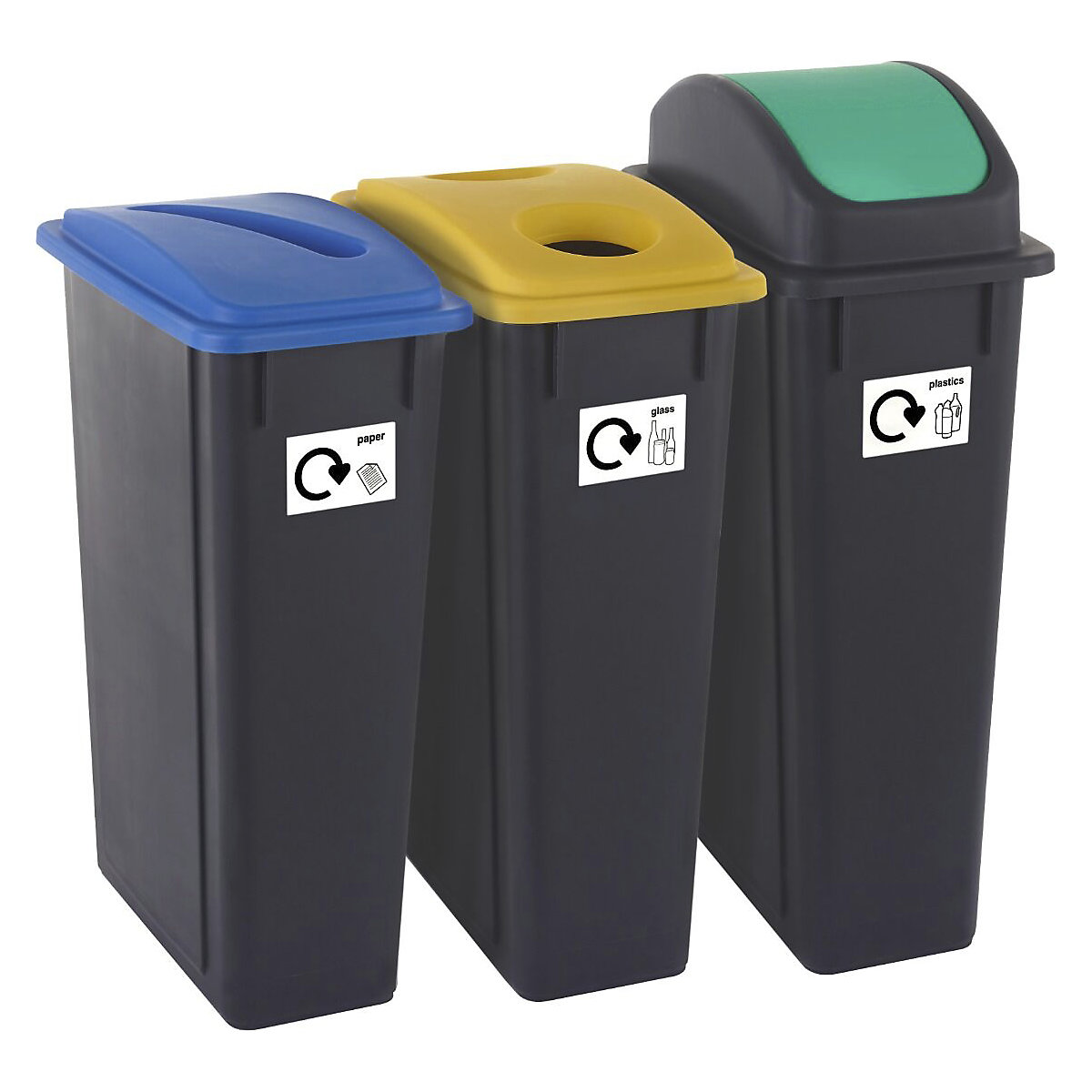 Plastic Bins | Set of 3