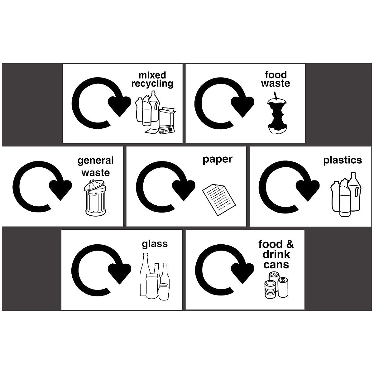 Plastic Bins | Set of 3 (Product illustration 3)-2