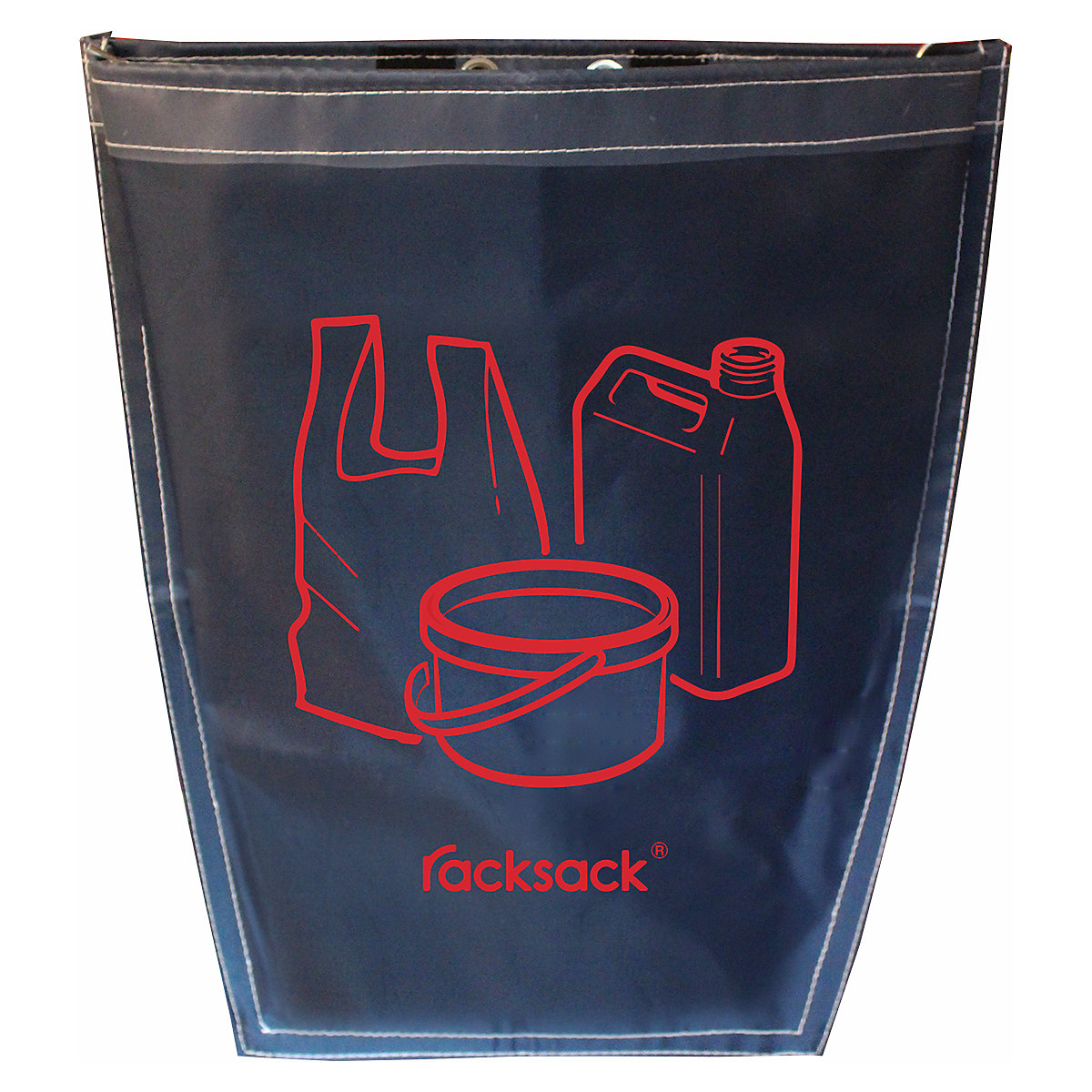 Racksack Nano | Waste & Recycling Sacks for Forklifts & Pallet Trucks, Racksack Nano | Waste & Recycling Sacks for Forklifts & Pallet Trucks, Racksack Nano | Waste & Recycling Sack for Forklifts & Pallet Trucks | 600h x 450w mm | 32.8L Capacity | Plastic Only Symbol Only-8