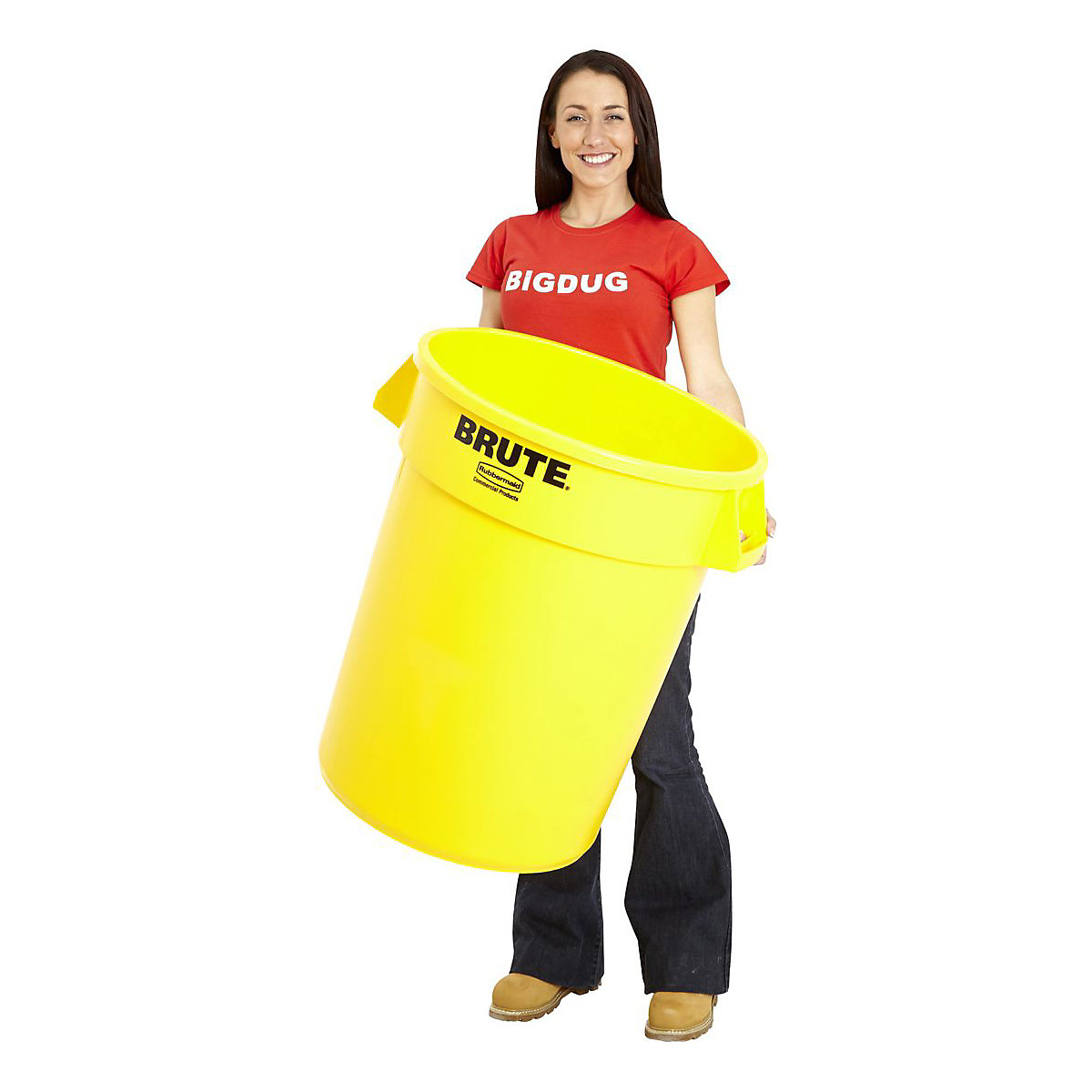 Rubbermaid 121 Litre BRUTE Round Container Bins